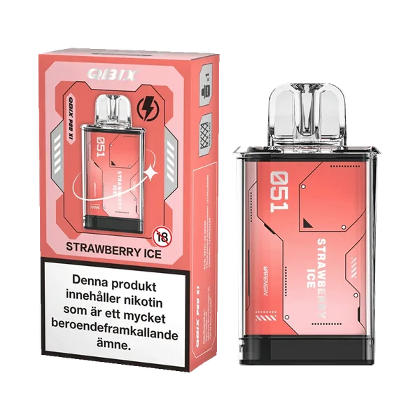 QBIX Pod Strawberry Ice