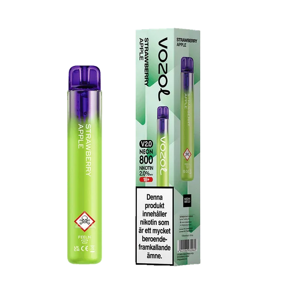 Vozol Neon 800 2.0 Strawberry Apple