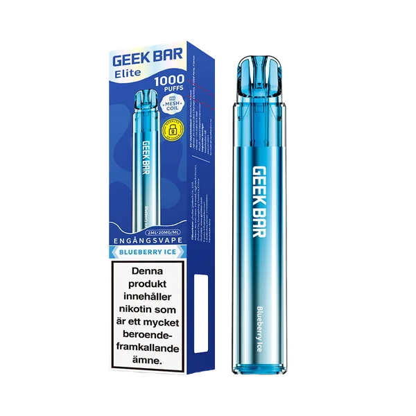 GEEK BAR Elite 1000 Blueberry Ice