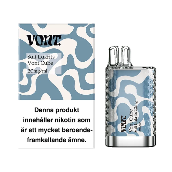 Vont Cube Salt Lakrits 800