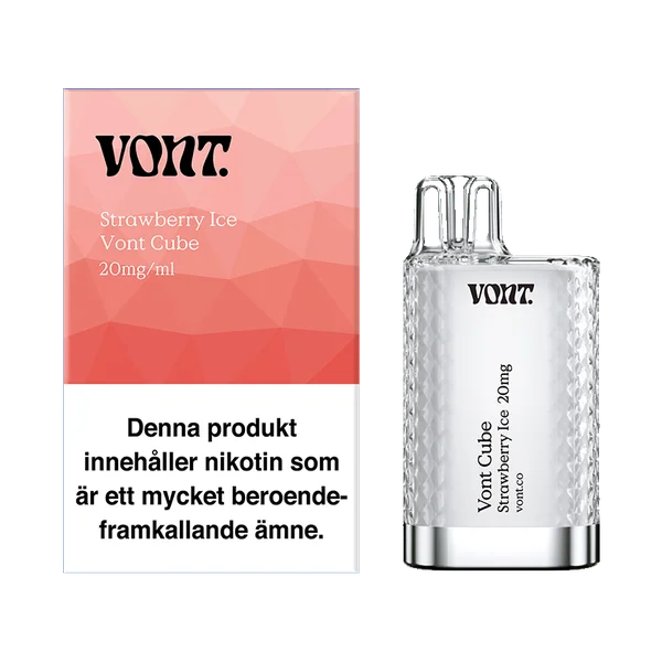 Vont Cube Strawberry Ice 800