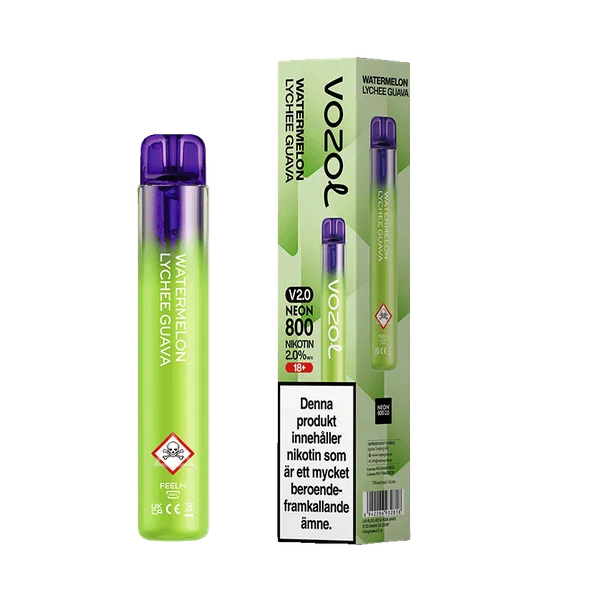 Vozol Neon 800 2.0 Watermelon Lychee Guava