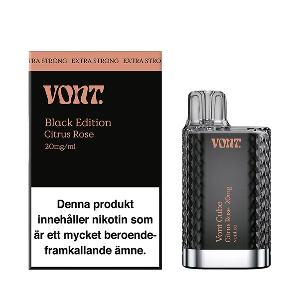 Vont Cube Black Edition Citrus Rose