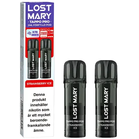 Lost Mary TAPPO PRO Pod x2 Strawberry Ice