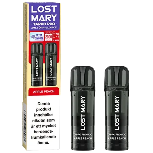 Lost Mary TAPPO PRO Pod x2 Apple Peach