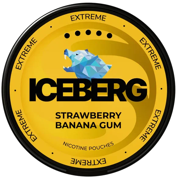 Iceberg Strawberry Banana Gum