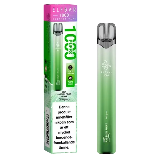 Elfbar Kiwi Passion Fruit Guava 20mg