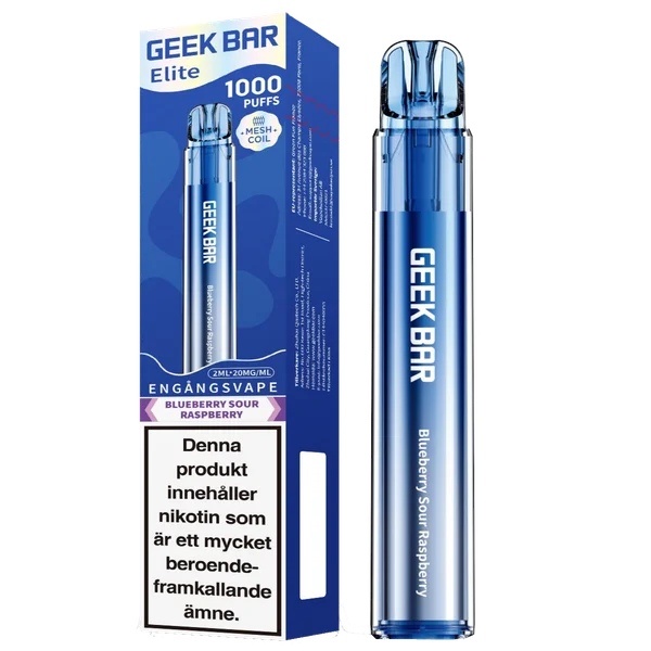 GEEK BAR Elite Blueberry Sour Raspberry 20mg