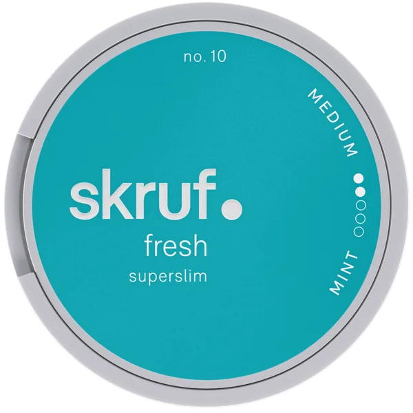 Skruf No.10 Superslim Fresh White
