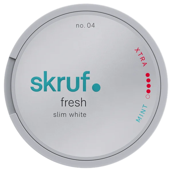 Skruf No.04 Fresh Xtra Stark White