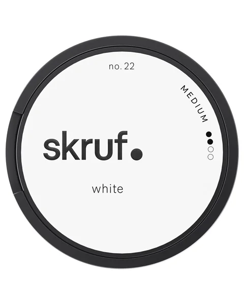 Skruf no. 22 White Medium
