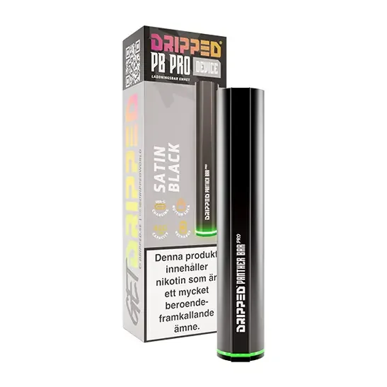 Dripped PB Pro Satin Black Device – 400 mAh