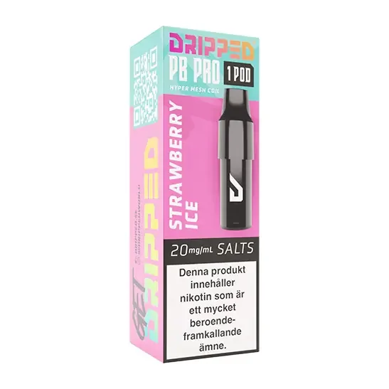 Dripped PB Pro Strawberry Ice Pod 20mg – 2 ml