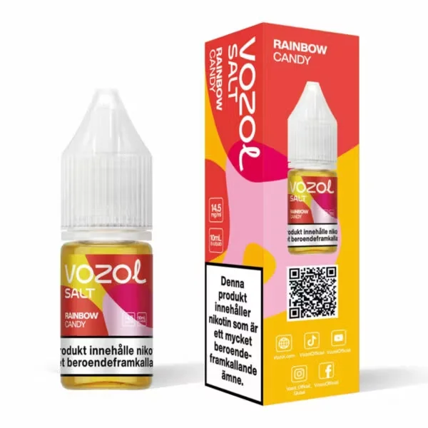 Vozol Salt Rainbow Candy 14,5 mg – 10 ml E-juice