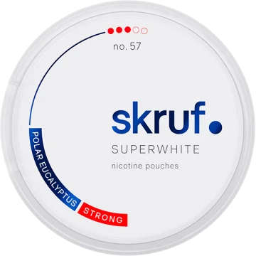 Skruf Superwhite no.57 Polar Eucalyptus Strong
