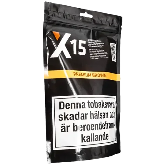 X15 Premium Brown Portionssnus
