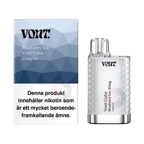 Vont Cube Vape Blueberry Ice 20mg