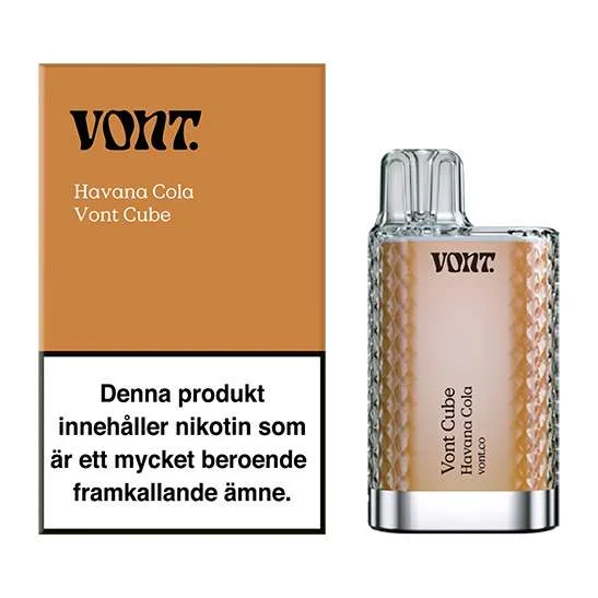 VONT Cube Vape – Havana Cola 20mg