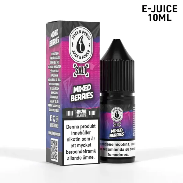 Juice N Power Mixed Berries 14 mg