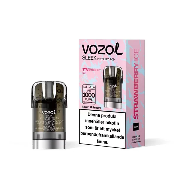 Vozol Strawberry Ice 1 Pod