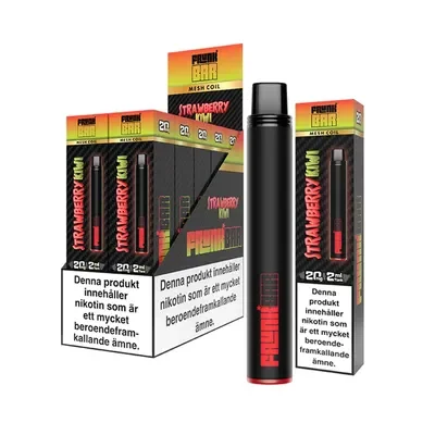 Frunk Bar Vape Jordgubb & Kiwi - Strawberry Kiwi 20mg - 10 pack