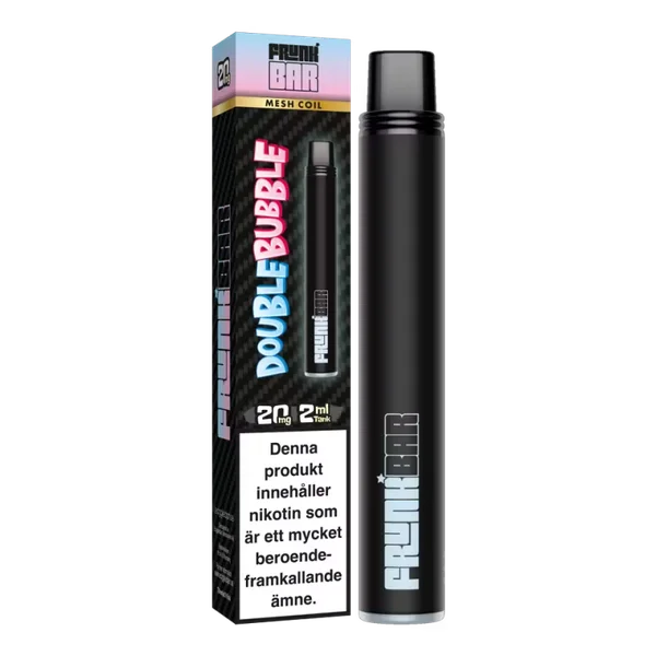 Frunk Bar Vape Bubbelgum - Double Bubbel 20mg - 10 pack