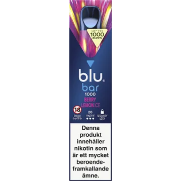 Blu Bar Berry Lemon Ice