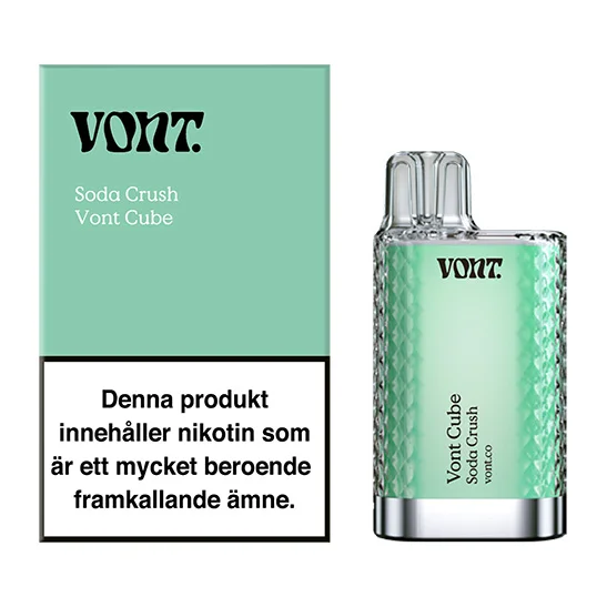 Vont Cube Vape Läsk - Soda Crush 20mg - 10 pack