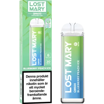 Lost Mary QM600 Blueberry Peach Ice