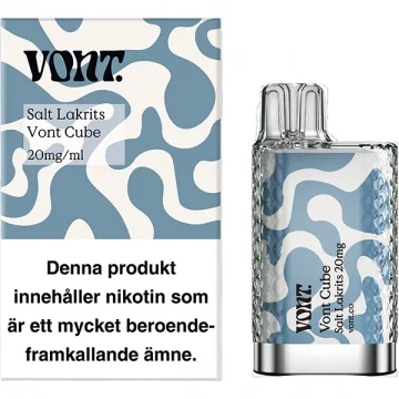VONT Cube Salt Lakrits