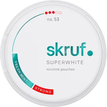 Skruf Superwhite no.53 Fresh Mint Strong
