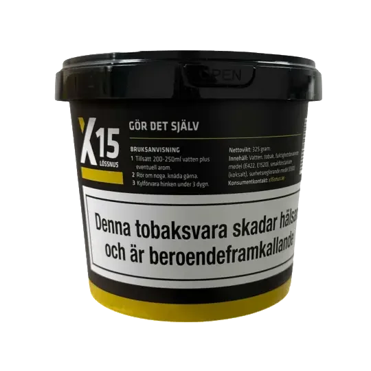 X-15 Lössnussats Express Orginal 325G
