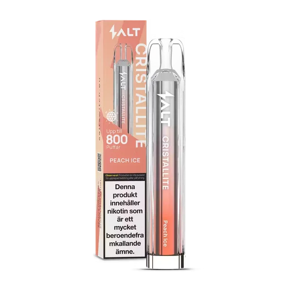 Salt Cristallite Mesh – Peach Ice 20mg