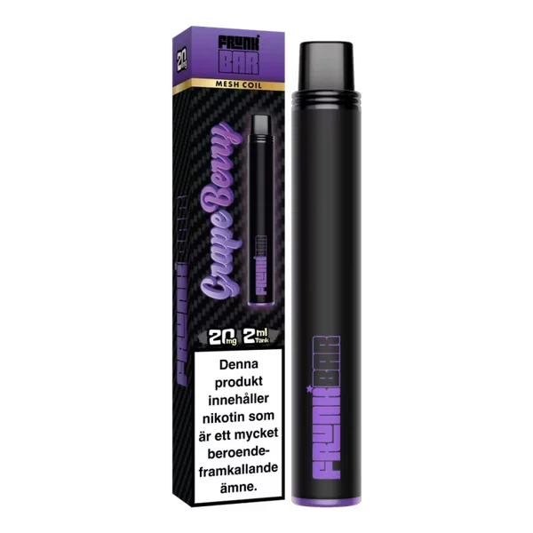 Frunk Bar Vape Druvor & Bär - Grape Berry 20mg