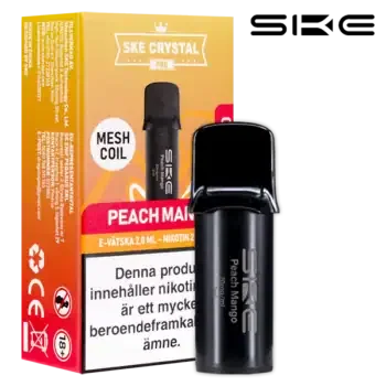 SKE Crystal Pro Pod – Peach Mango (20mg)
