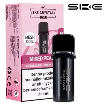 SKE Crystal Pro Pod – Mixed Peach (20mg)