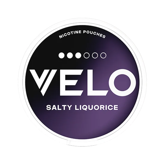 Velo Salty Liquorice Strong