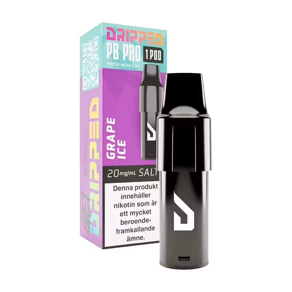Dripped Panther Bar Pro Pod Grape Ice 20mg