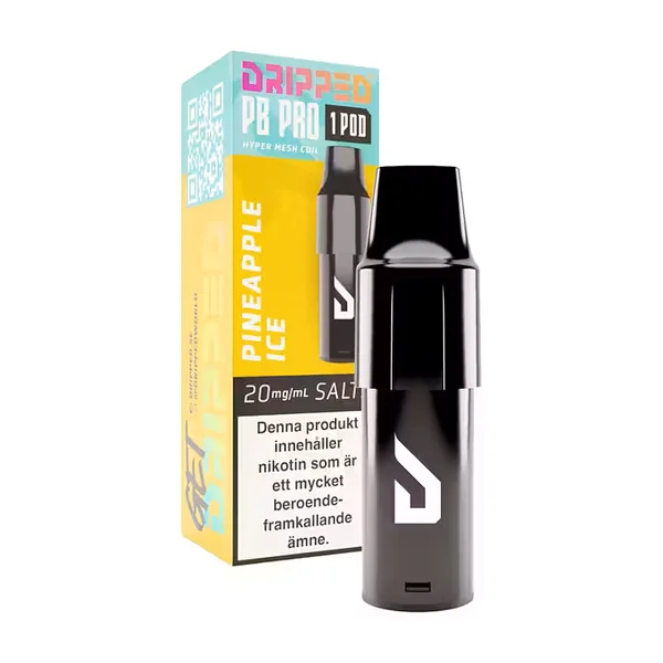 Dripped Panther Bar Pro Pod Pineapple Ice 20mg